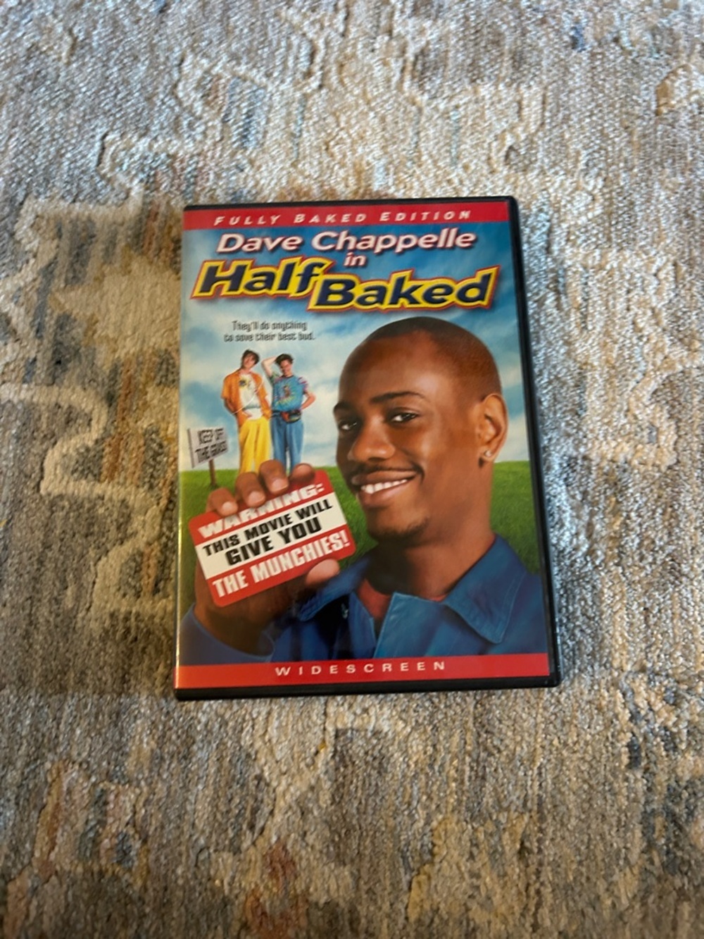 Dave Chappelle in Half Baked DVD - Blue Cover Art